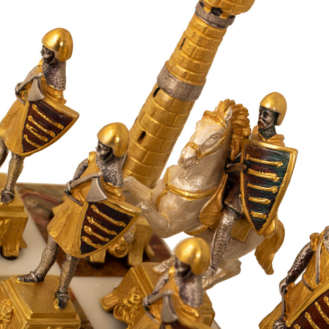 Medieval Knights VS Vikings: Ultra Luxurious Limited Edition Chess Set