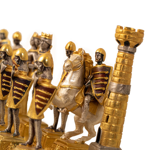 Medieval Knights VS Vikings: Ultra Luxurious Limited Edition Chess Set