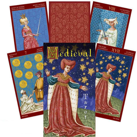 Medieval Tarot Cards Lo Scarabeo