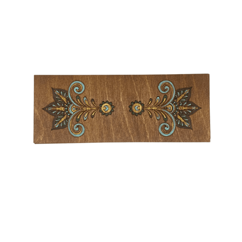 Wooden Embroidery Supply Box KF057/2, Kind Fox by Wizardi