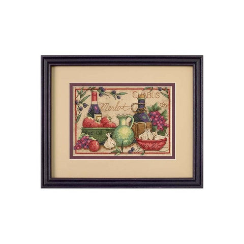 Mediterranean Flavors (18 x 13 cm) - Cross Stitch Kit by DIMENSIONS