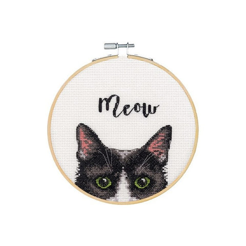 Meow (15 cm) - Cross Stitch Kit by DIMENSIONS