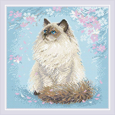 Meow-Zen diamond mosaic kit by RIOLIS Ref. no.: AM0056