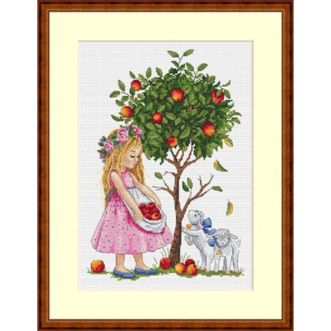 Apple Tree SK56 cross stitch kit by Merejka