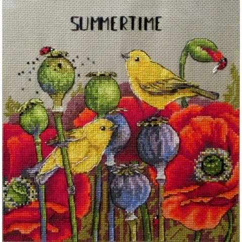 Summertime SK69 cross stitch kit by Merejka