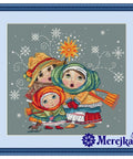 Christmas Carol SK03 cross stitch kit by Merejka