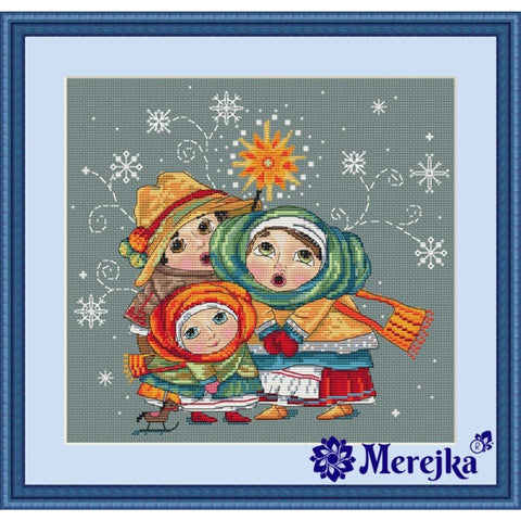 Christmas Carol SK03 cross stitch kit by Merejka