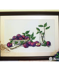 Sweet Plums SK04 cross stitch kit by Merejka