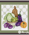 Still Life le pourpre SK06 cross stitch kit by Merejka