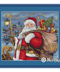 Santa is comming SK102 cross stitch kit by Merejka