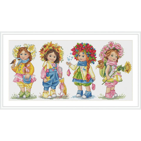 SK111 cross stitch kit by Merejka