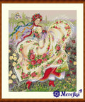 Festive Scarf SK15 cross stitch kit by Merejka