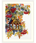 Cross Stitch Kit Colorful Rowan Branch Merejka