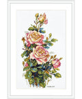 Yellow Roses Cross Stitch Embroidery Kit Merejka