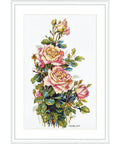 Yellow Roses Cross Stitch Embroidery Kit Merejka