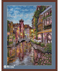 River Landscape Cross Stitch Kit Merejka