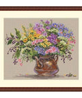 Wild Flowers SK16 cross stitch kit by Merejka
