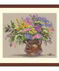 Wild Flowers SK16 cross stitch kit by Merejka