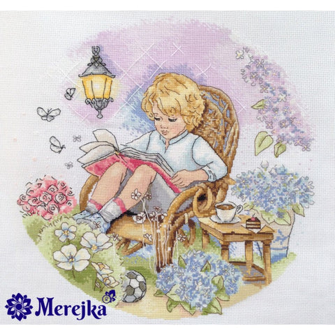 Fairy Garden SK18 cross stitch kit by Merejka