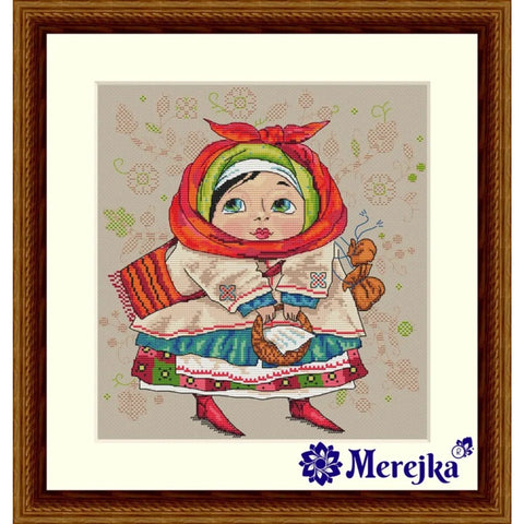 To the Fair SK24 cross stitch kit by Merejka