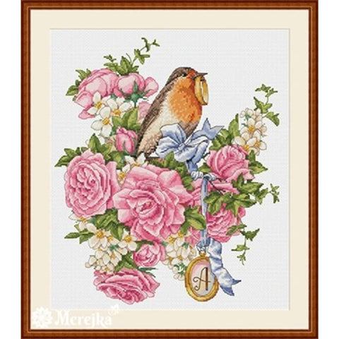 Wedding Ring for Him SK27 cross stitch kit by Merejka