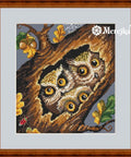 Owls SK32 cross stitch kit by Merejka