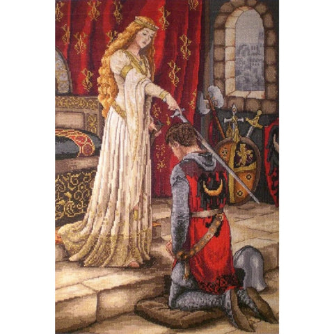 The Accolade SK35 cross stitch kit by Merejka