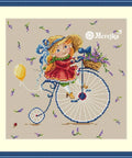 Lavender SK37 cross stitch kit by Merejka