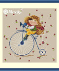 Cherry SK38 cross stitch kit by Merejka