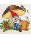 Under the Mushroom SK62 cross stitch kit by Merejka