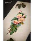 Vintage Roses SK67A Aida 16 Cappuccino cross stitch kit by Merejka