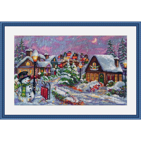Christmas Night SK71 cross stitch kit by Merejka