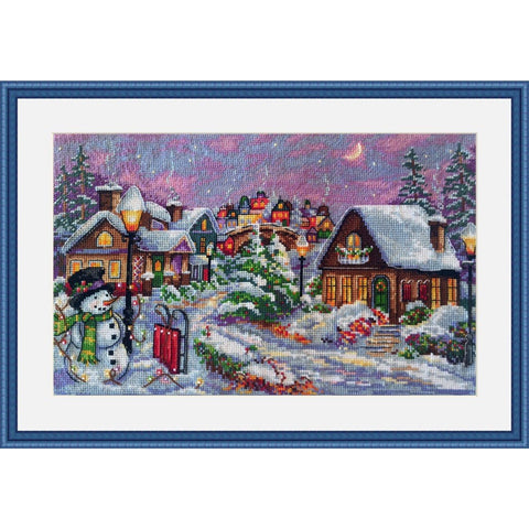 Christmas Night SK71 cross stitch kit by Merejka