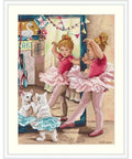 Balley Dancers SK74 cross stitch kit by Merejka