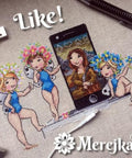 Like SK77 cross stitch kit by Merejka
