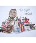 It is coffee o clock SK83 cross stitch kit by Merejka