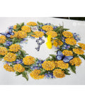 Dandelion Wreath SK97 cross stitch kit by Merejka