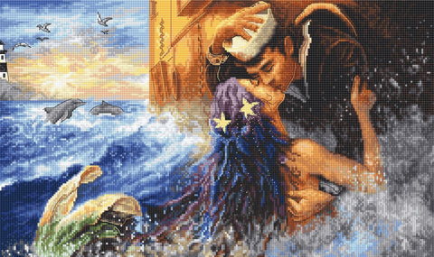 Mermaid Kiss SLETI940 - Cross Stitch Kit