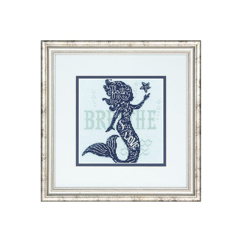 Mermaid song (15 x 15 cm) - Cross Stitch Kit by DIMENSIONS