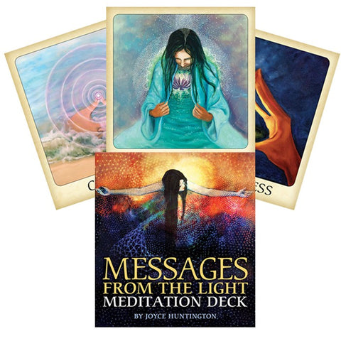 Messages From The Light Meditation Inspirational Cards Deck US Games Systems