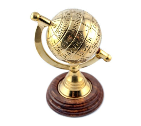 Metal Decorative Globe - GWB61