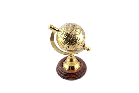 Metal Decorative Globe - GWB61