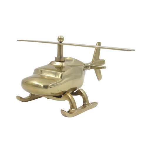 Metal model helicopter - a gift for an aviation fan - N-2962