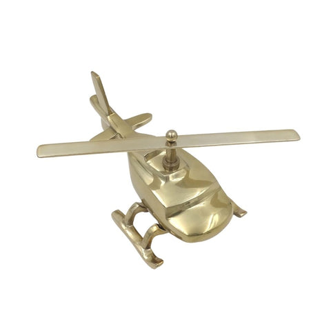 Metal model helicopter - a gift for an aviation fan - N-2962