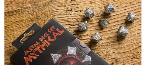 Metal Mythical Dice Set