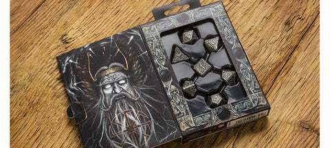 Metal Mythical Dice Set