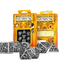 Metal Steampunk Dice Set