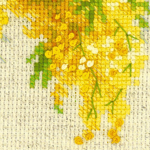 Mimosa - Cross Stitch Kit from RIOLIS Ref. no.:1615