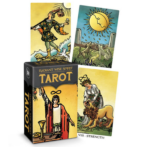 Mini Radiant Wise Spirit Tarot Cards Lo Scarabeo