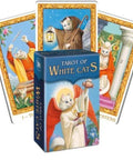 Mini Tarot Of White Cats Cards Lo Scarabeo